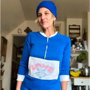 Epic 70’s/80’s Snoopy love nightgown/dress size small/medium